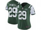Women Nike New York Jets #29 Bilal Powell Vapor Untouchable Limited Green Team Color NFL Jersey