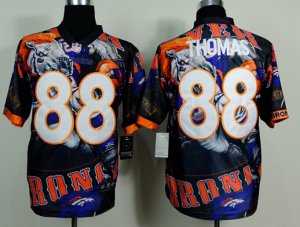 Nike jerseys denver broncos #88 thomas camo jerseys[Elite Fanatical version]