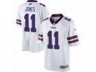 Mens Nike Buffalo Bills #11 Zay Jones Limited White NFL Jersey