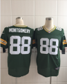 Nike Green Bay Packers #88 Montgomery green jerseys(Elite Montgomery)