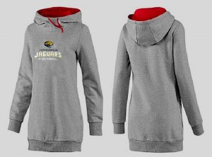 Women Jacksonville Jaguars Logo Pullover Hoodie-063