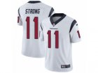 Mens Nike Houston Texans #11 Jaelen Strong Vapor Untouchable Limited White NFL Jersey