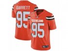 Nike Cleveland Browns #95 Myles Garrett Vapor Untouchable Limited Orange Alternate NFL Jersey
