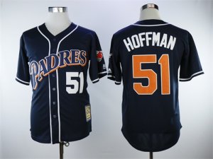 San Diego Padres #51 Trevor Hoffman 1998 Cooperstown Collection Jersey