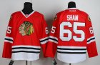 nhl chicago blackhawks #65 SHAW red (2013 NEW)