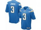 Nike Los Angeles Chargers #3 Rayshawn Jenkins Game Electric Blue Alternate NFL Jersey