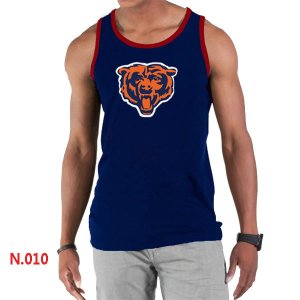 Nike NFL Chicago Bears Sideline Legend Authentic Logo men Tank Top D.Blue 2