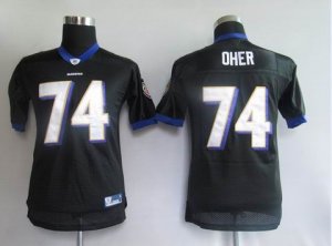 nfl baltimore ravens #74 oher black[kids]