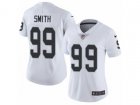Women Nike Oakland Raiders #99 Aldon Smith Vapor Untouchable Limited White NFL Jersey