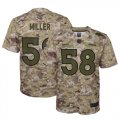 Nike Broncos #58 Von Miller Camo Youth Salute To Service Limited Jersey