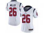 Women Nike Houston Texans #26 Lamar Miller Vapor Untouchable Limited White NFL Jersey