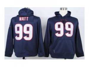 Nike nfl jerseys houston texans #99 watt blue[pullover hooded sweatshirt]