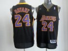 nba los angeles lakers #24 kobe bryant blackpurple[revolution 30 swingman]