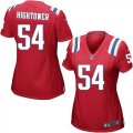 Women Nike New England Patriots #54 Dont'a Hightower red jerseys