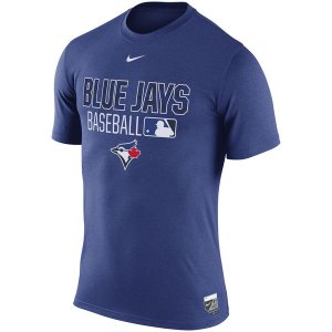 MLB Men\'s Toronto Blue Jays Nike 2016 AC Legend Issu T-Shirt - Blue