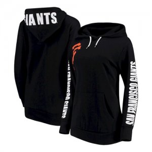San Francisco Giants G III 4Her by Carl Banks Women\'s 12th Inning Pullover Hoodie Black