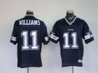 nfl dallas cowboys #11 williams blue