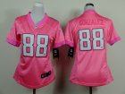 Nike women atlanta falcons #88 Gonzalez pink jerseys