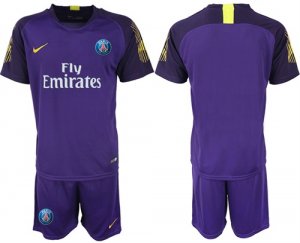 2018-19 Pari Saint-Germain Home Violet Goalkeeper Soccer Jersey