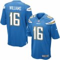 Mens Nike San Diego Chargers #16 Tyrell Williams Game Electric Blue Alternate NFL Jersey