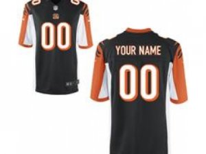 Men\'s Nike Cincinnati Bengals Customized Game Team Color Jerseys (S-4XL)