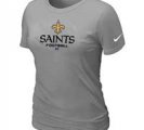 Women New Orleans Sains L.Grey T-Shirt