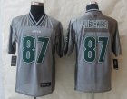 Nike New York Jets #87 Decker Grey Jerseys(Vapor Elite)