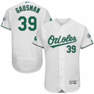 Men\'s Majestic Baltimore Orioles #39 Kevin Gausman White Celtic Flexbase Authentic Collection MLB Jersey