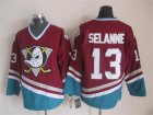 NHL Anaheim Ducks #13 Selanne red jerseys restore ancient ways