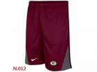 Nike NFL Green Bay Packers Classic Shorts Red