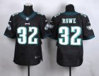 Nike Philadelphia Eagles #32 Eric Rowe Midnight black jerseys(Elite)