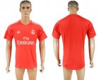 2017-18 Real Madrid Red Goalkeeper Thailand Soccer Jersey