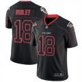 Nike Falcons #18 Calvin Ridley Black Shadow Legend Limited Jersey