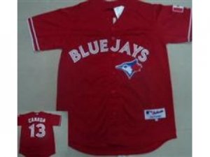 MLB Jerseys Toronto Blue Jays #13 Lawrie Canada Red