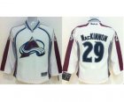 Youth nhl jerseys colorado avalanche #29 mackinnon white