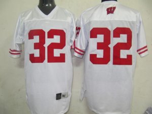 ncaa jerseys wisconsin badgers #32 white