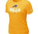 Women Buffalo Bills yellow T-Shirt