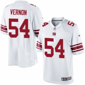 Men\'s Nike New York Giants #54 Olivier Vernon Limited White NFL Jersey