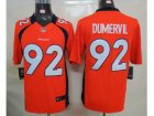 Nike Denver Broncos #92 Dumervil Orange[Limited]Jerseys