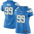 Women Nike San Diego Chargers #99 Joey Bosa Electric Blue Alternate Stitched NFL New Limited Jersey