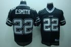 nfl dallas cowboys #22 e.smith black