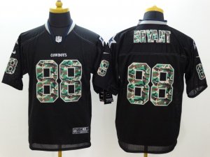 Nike Dallas Cowboys #88 Dez Bryant Black jerseys(Elite Camo Fashion)