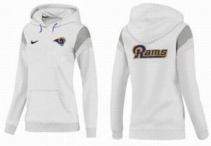 Women St. Louis Rams Logo Pullover Hoodie-001