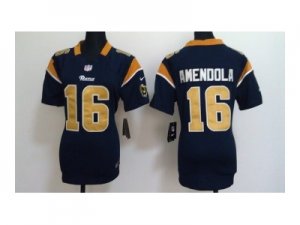 Nike Women St. Louis Rams #16 Danny Amendola blue Jerseys