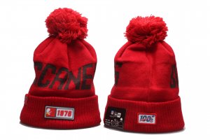 Buccaneers Team Logo Cuffed Pom Knit Hat YP