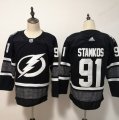 Lightning #91 Steven Stamkos Black 2019 NHL All-Star Game