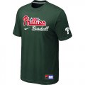 Philadelphia Phillies Nike Short Sleeve Practice T-Shirt D.Green