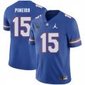 Florida Gators 15 Eddy Pineiro Blue College Football Jersey