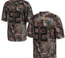 Nike Ravens #52 Ray Lewis Camo With Hall of Fame 50th Patch NFL Elite Jersey