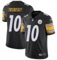 Nike Steelers #10 Mitchell Trubisky Black Vapor Limited Jersey